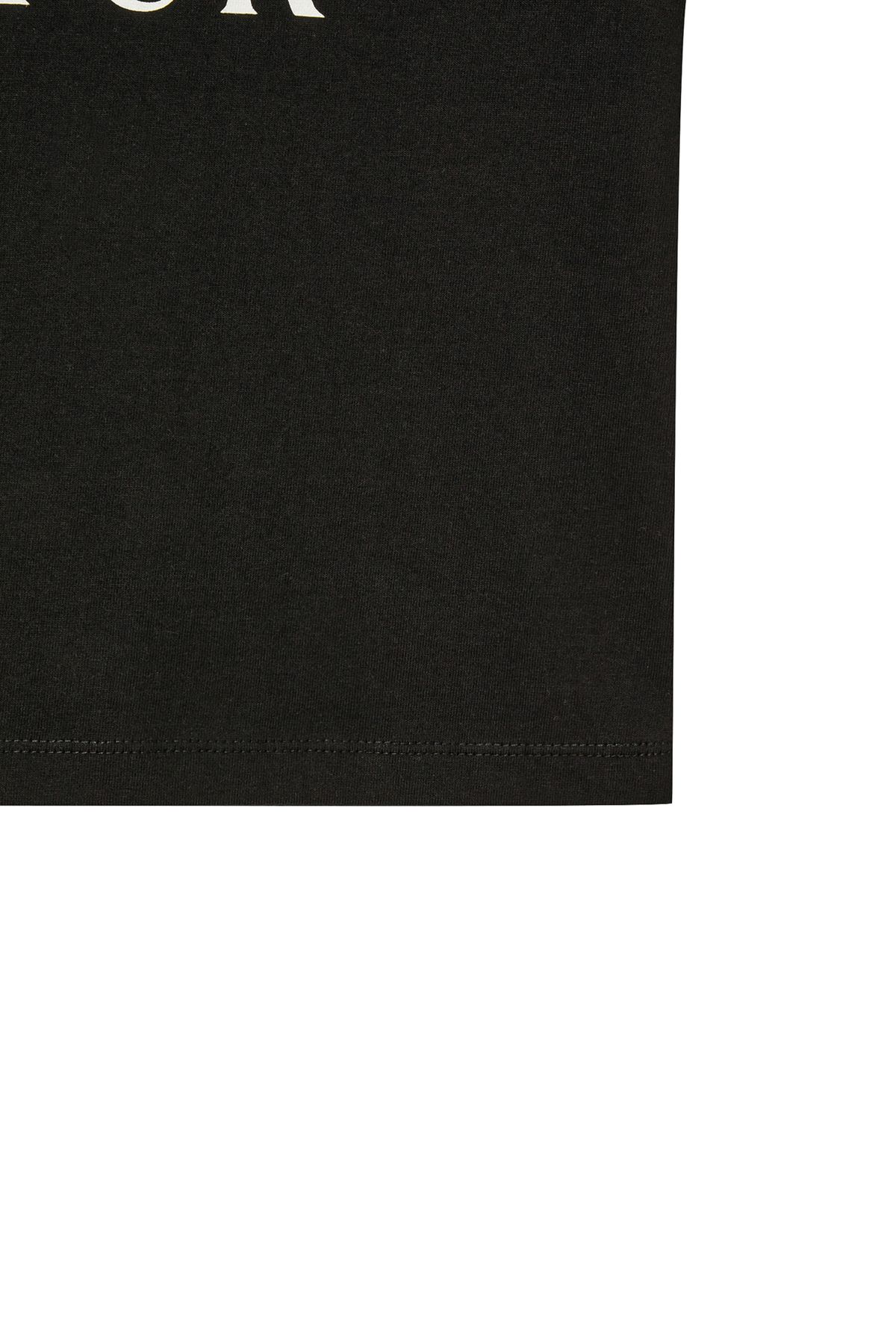 다이닛(DEINET) BI GRAPHIC SLIMSIZED T-SHIRT IN BLACK
