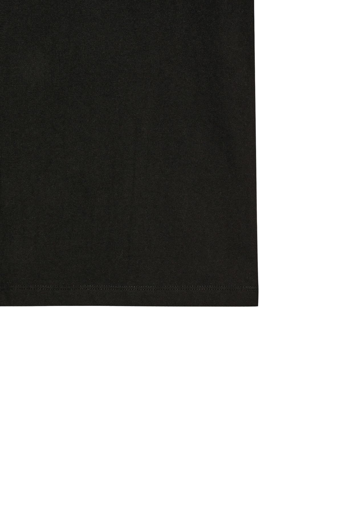 다이닛(DEINET) BI GRAPHIC OVERSIZED T-SHIRT IN BLACK