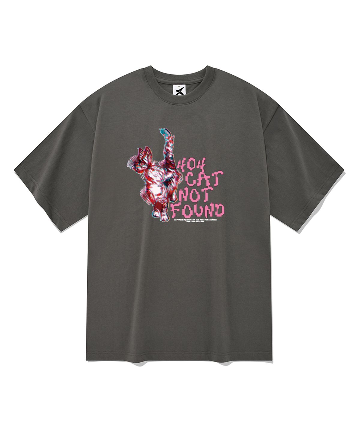 스핏싯(SPITXIT) 404 Cat Not Found 티셔츠 5 COLOR