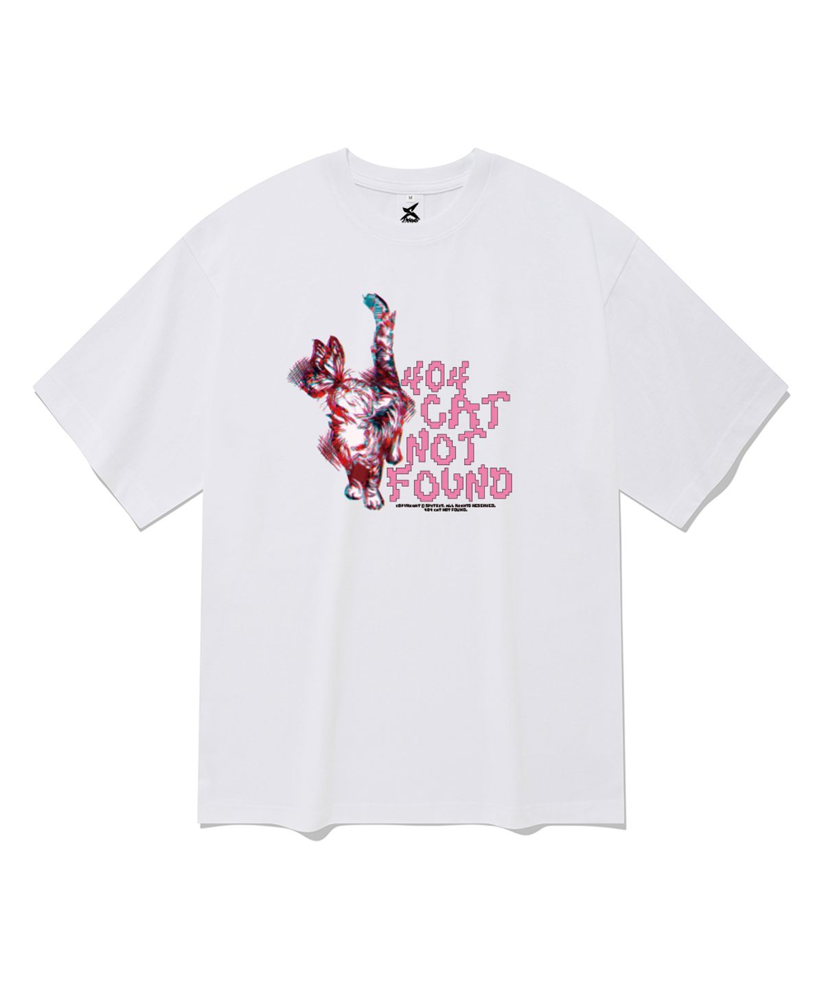 스핏싯(SPITXIT) 404 Cat Not Found 티셔츠 5 COLOR