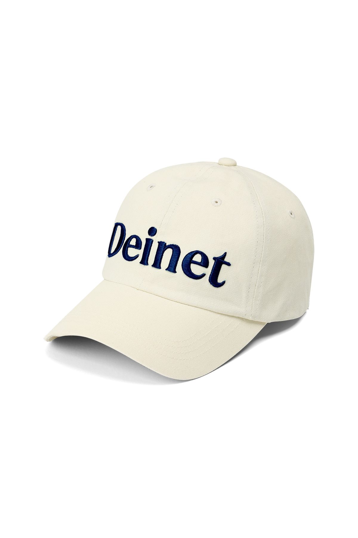 다이닛(DEINET) ESSENTIAL LOGO BALL CAP IN OATMEAL