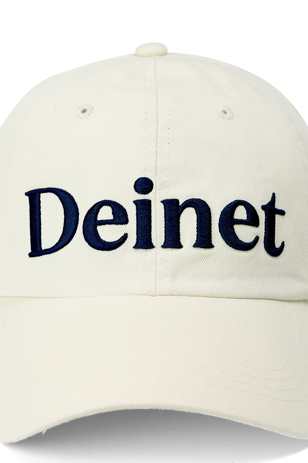 다이닛(DEINET) ESSENTIAL LOGO BALL CAP IN OATMEAL