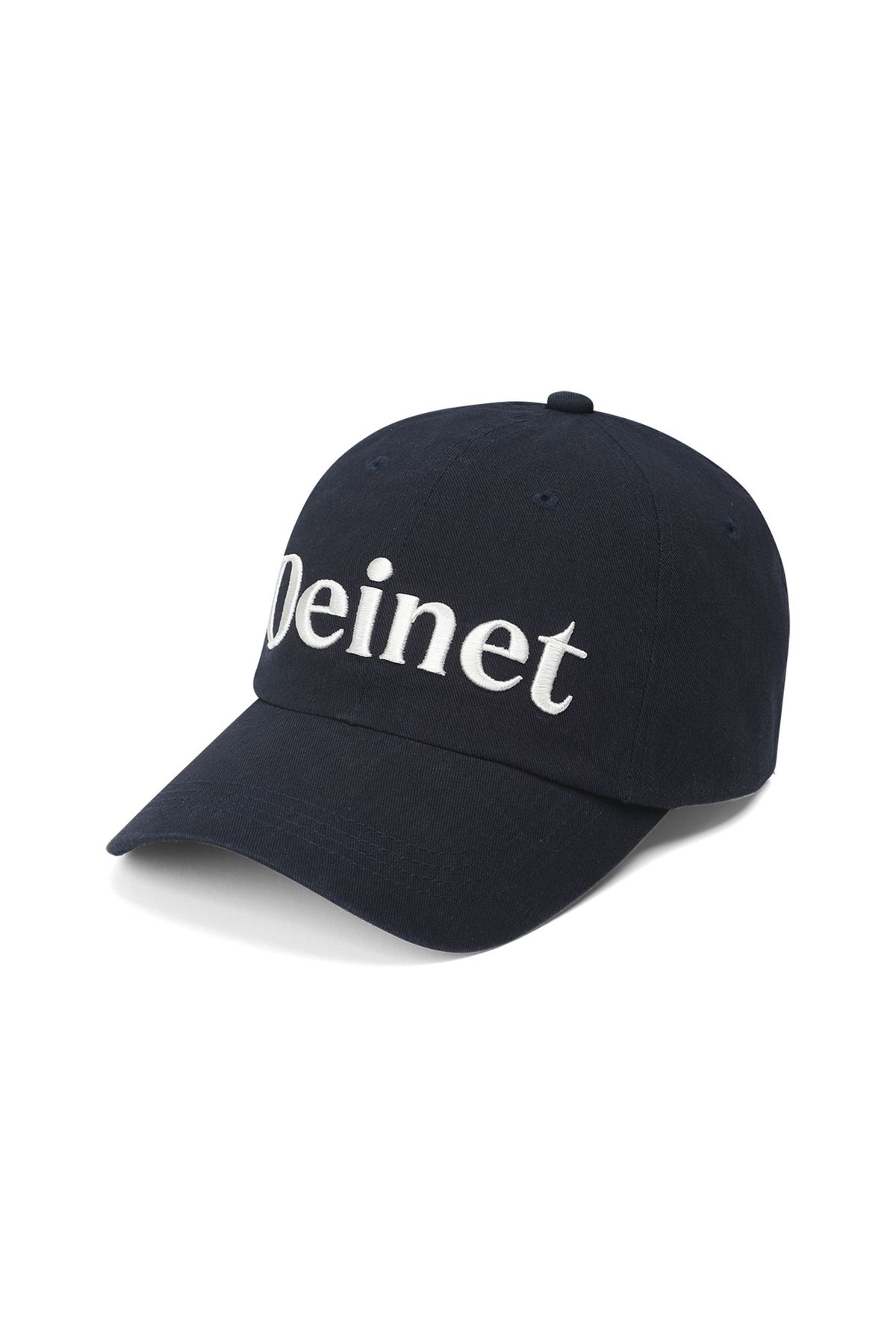 다이닛(DEINET) ESSENTIAL LOGO BALL CAP IN NAVY