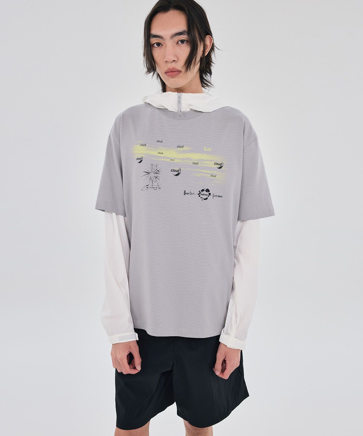 헬리녹스 웨어(HELINOX WEAR) 패커블 쇼츠(7인치)_Black