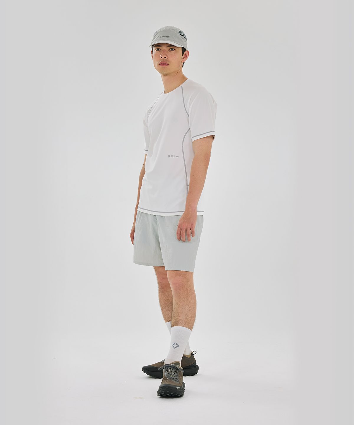 헬리녹스 웨어(HELINOX WEAR) 패커블 쇼츠(7인치)_Light Grey
