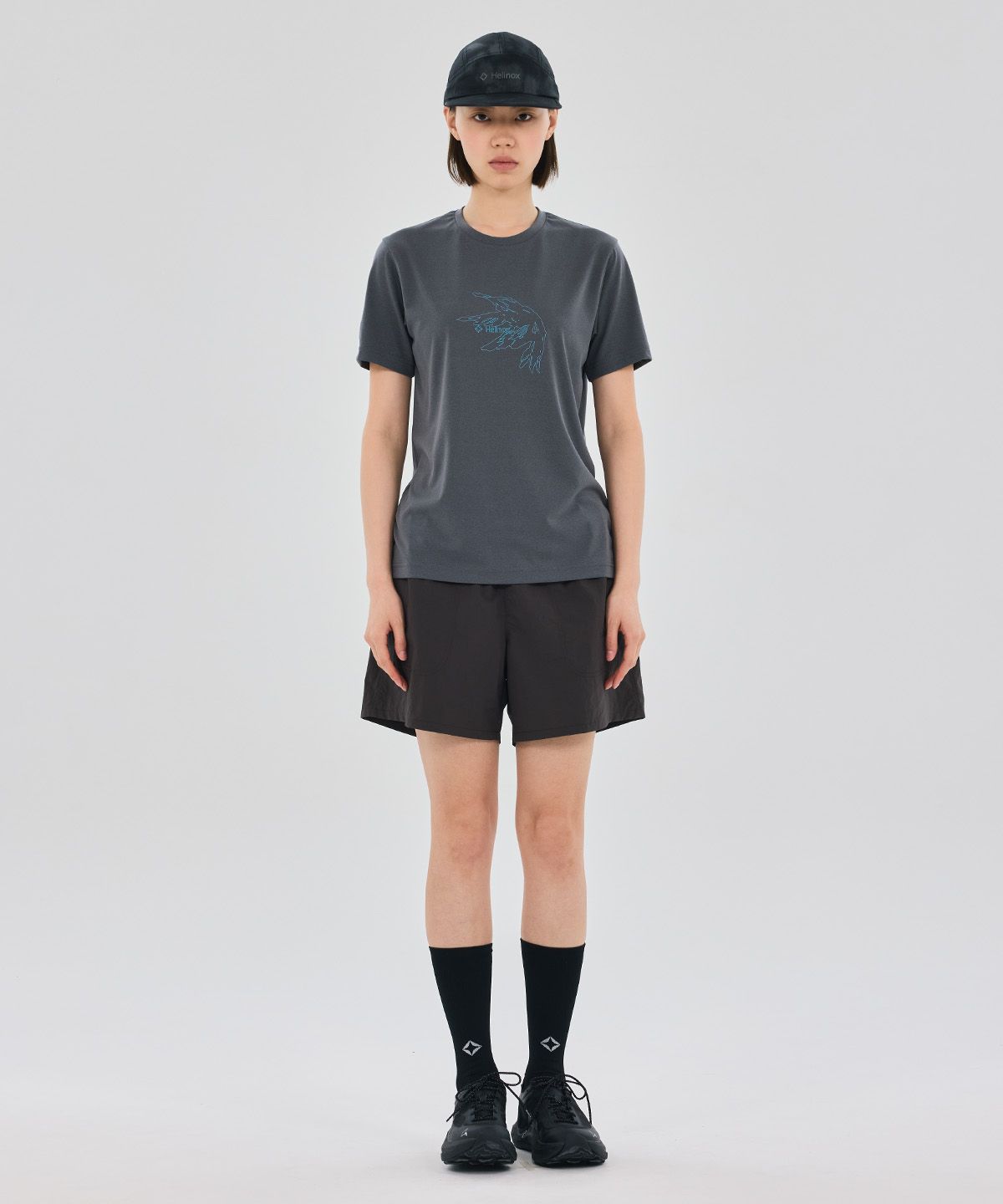 헬리녹스 웨어(HELINOX WEAR) 패커블 쇼츠(5인치)_Dark Brown