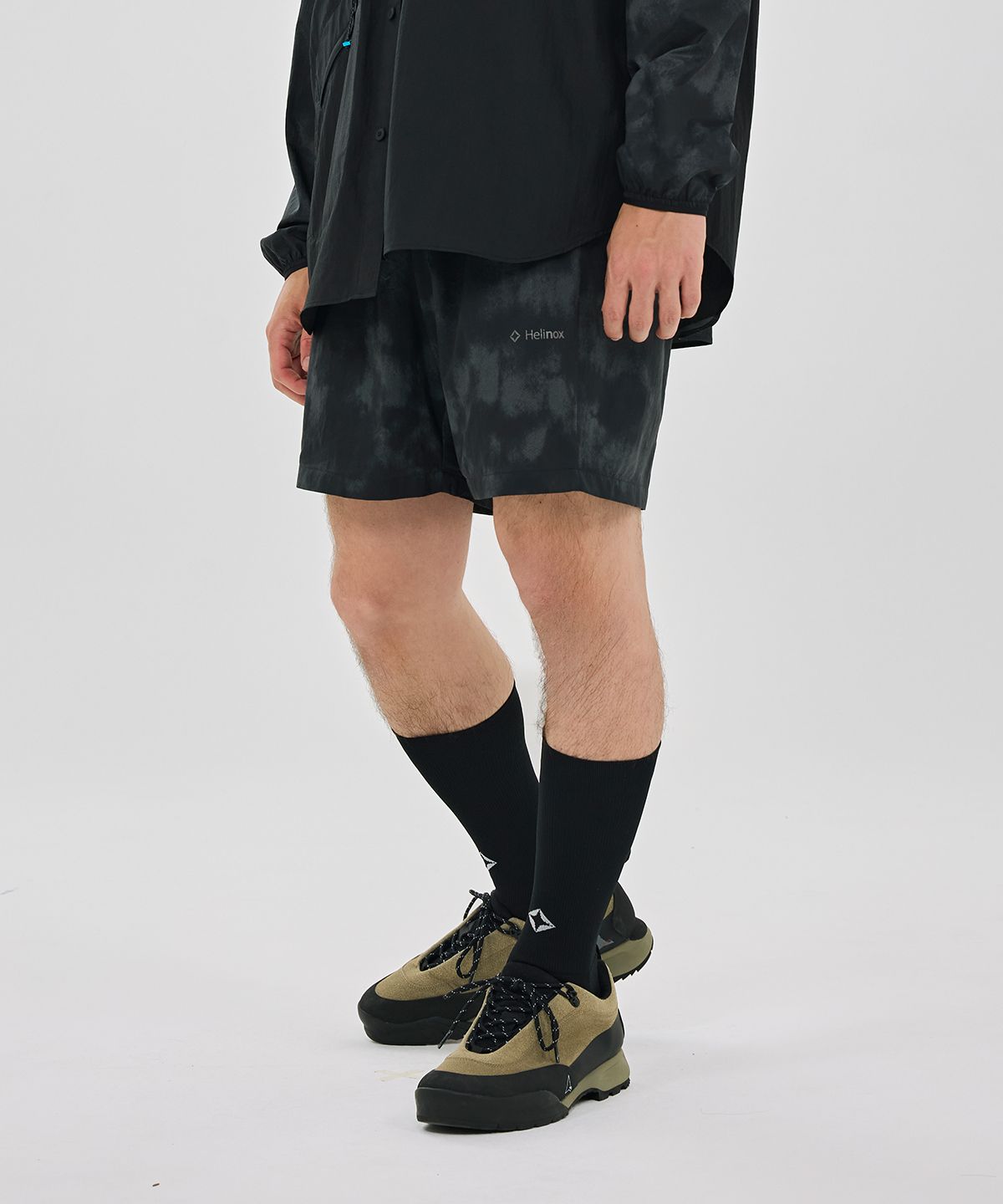 헬리녹스 웨어(HELINOX WEAR) 네츄럴 카모 쇼츠_Dark Grey