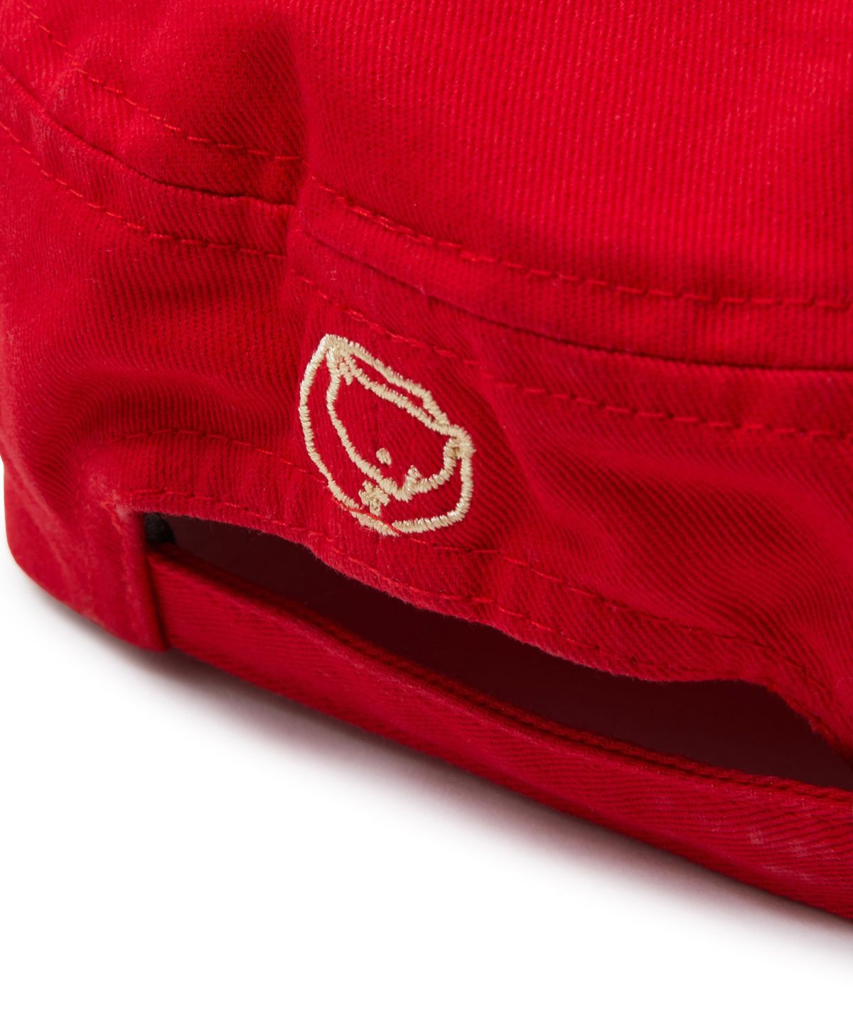 펜필드(PENFIELD) 파운더스 코튼 필박스 캡 레드_FS7AH50U