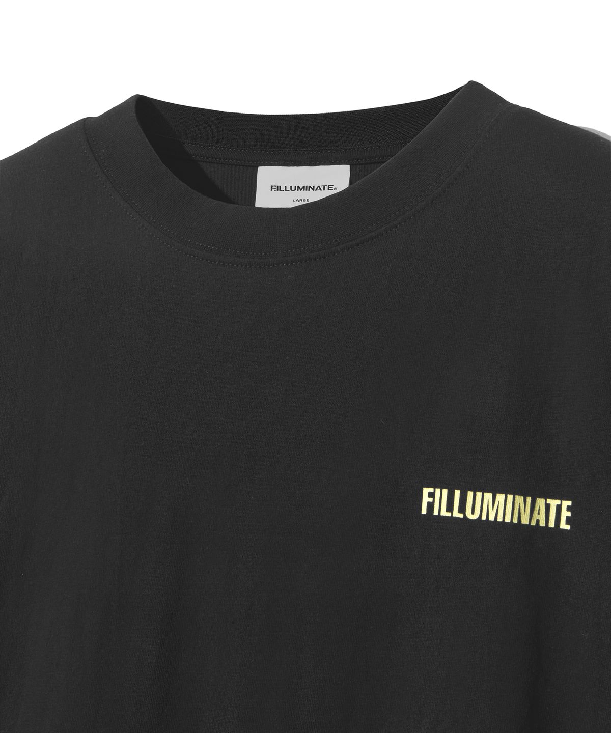 필루미네이트(FILLUMINATE) 풀사이드 가드 티셔츠-블랙