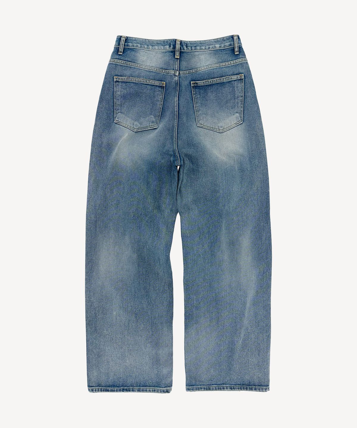 이피알 레이어(EPR LAYER) Repaired Wide Leg Denim