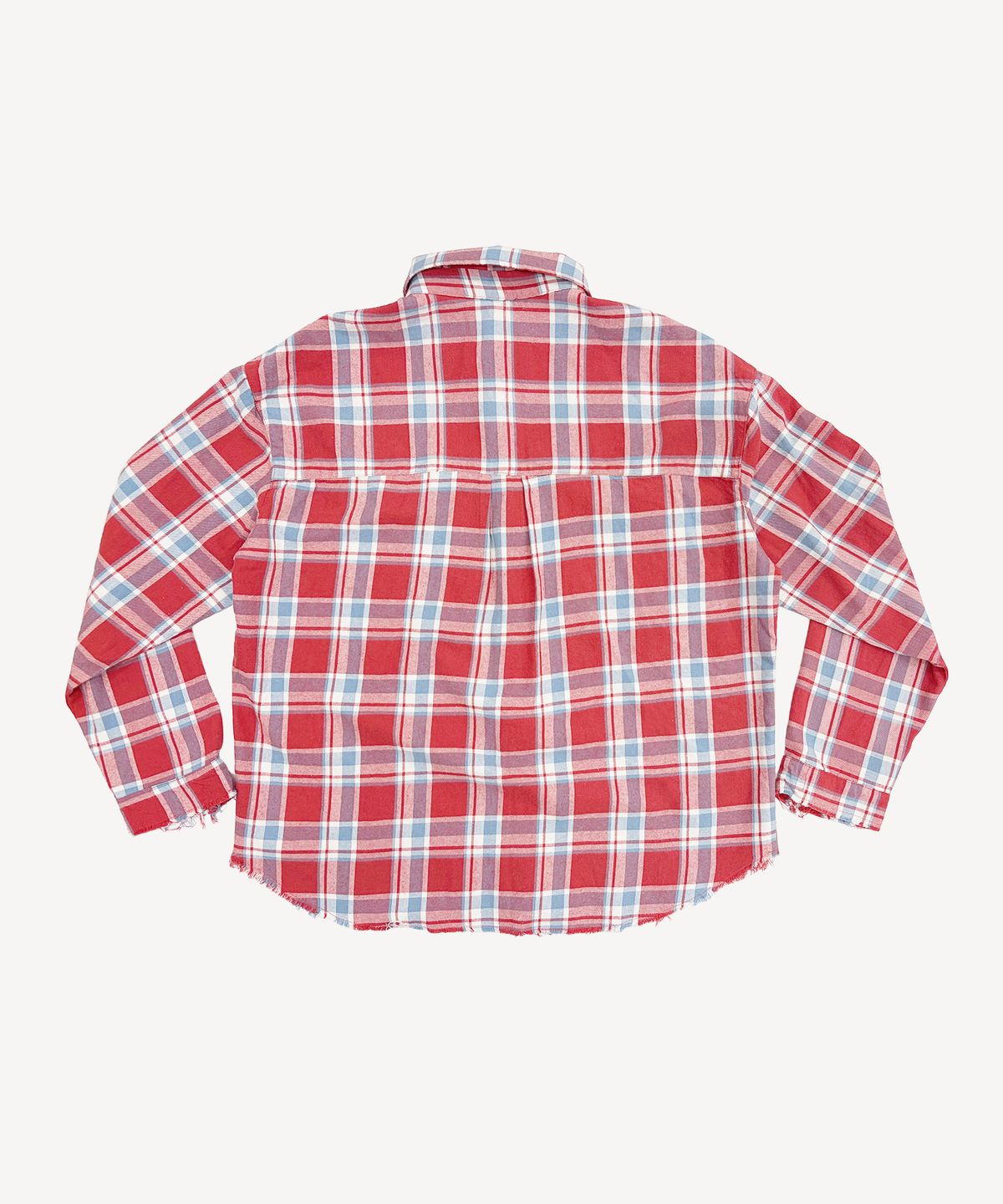 이피알 레이어(EPR LAYER) Raw-cut Washed Check Shirt