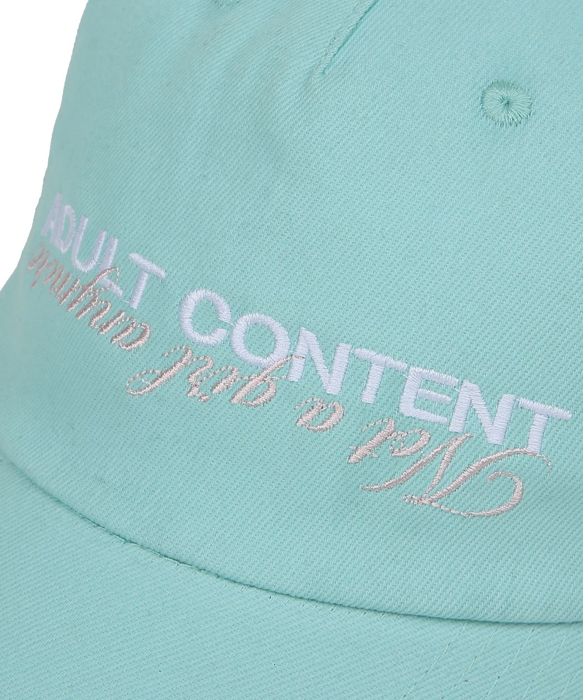 라라폭스(LALAFOX) ADULT CONTENT 5 PANEL CAP GREEN BS2AH002