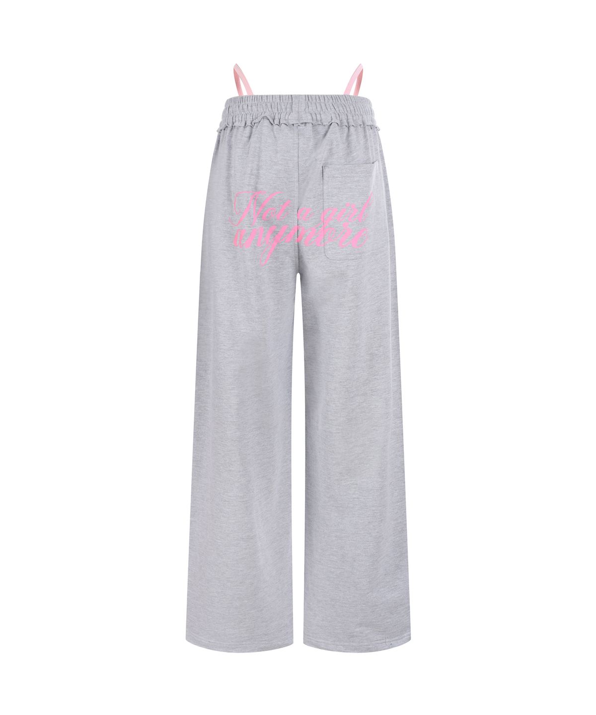 라라폭스(LALAFOX) T-LAYERED SWEATPANTS GREY BS2WP008