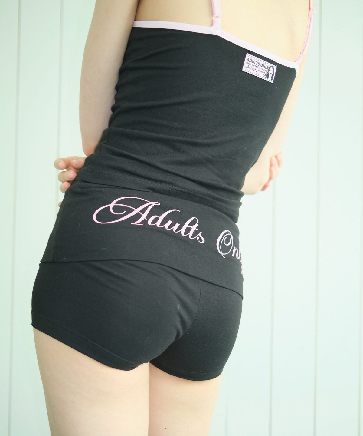 라라폭스(LALAFOX) ADULTS ONLY FOLDING SHORTS BLACK BS2WP007