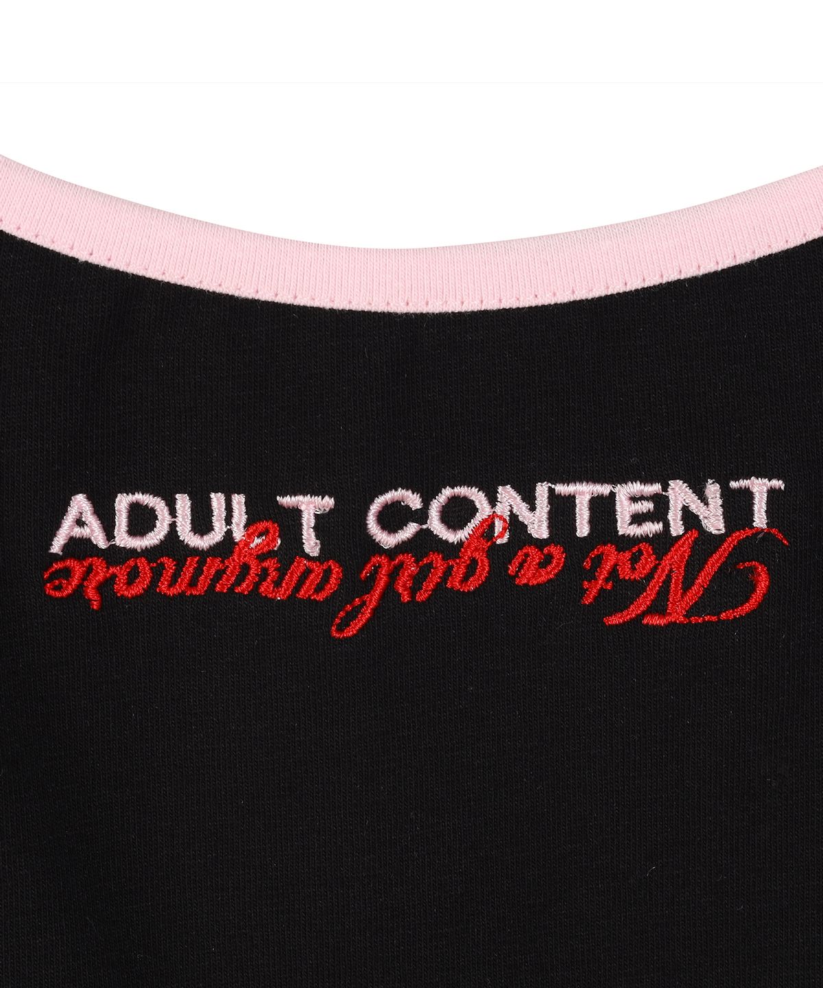 라라폭스(LALAFOX) ADULT CONTENT SLEEVELESS CAMI TOP BLACK BS2CV008