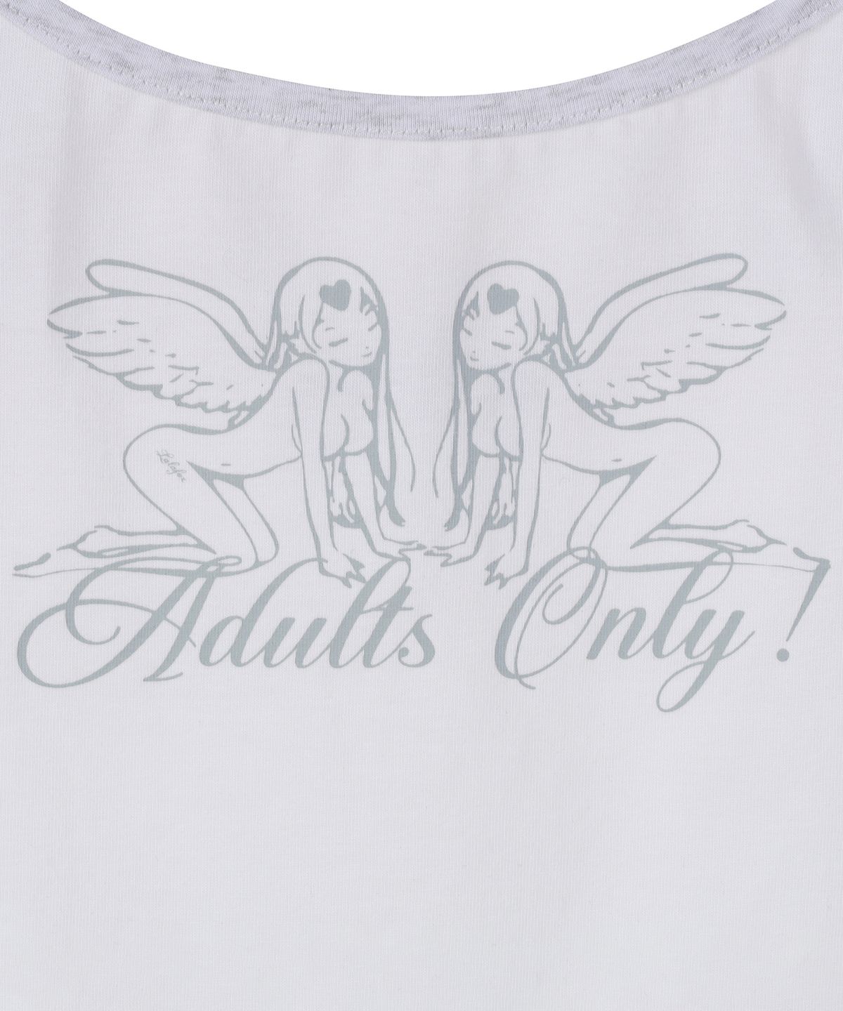라라폭스(LALAFOX) ANGEL SLEEVELESS CAMI TOP WHITE BS2CV006