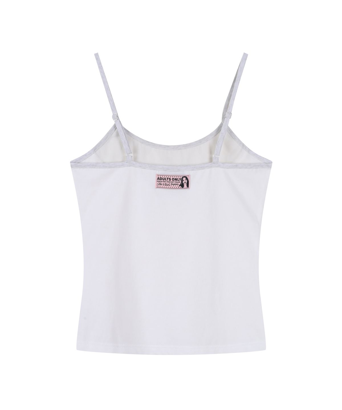 라라폭스(LALAFOX) ANGEL SLEEVELESS CAMI TOP WHITE BS2CV006