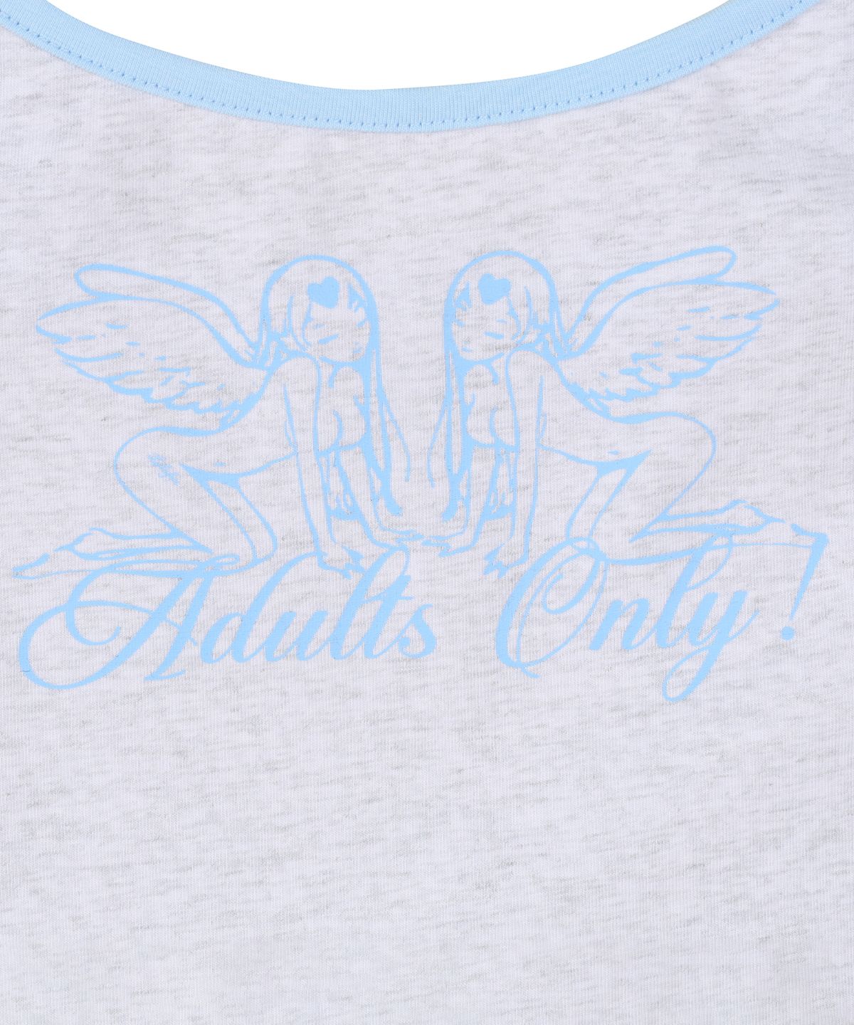 라라폭스(LALAFOX) ANGEL SLEEVELESS CAMI TOP GREY BS2CV005