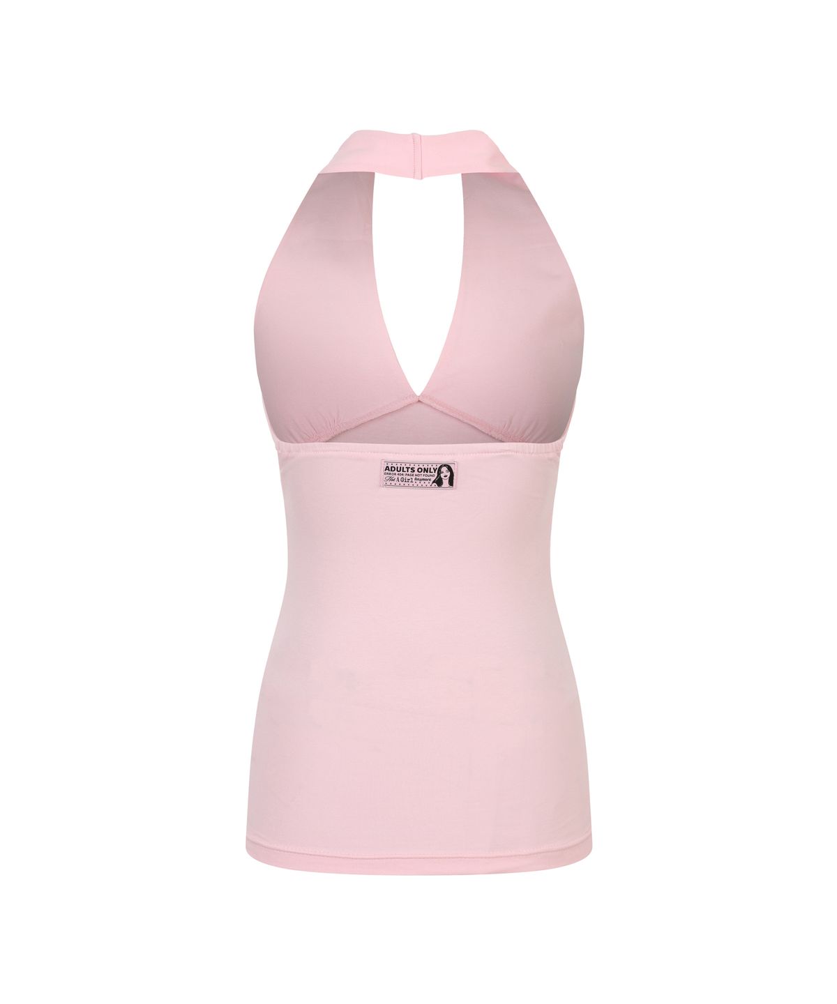 라라폭스(LALAFOX) ADULTS ONLY HALTER NECK TOP PINK BS2CV001