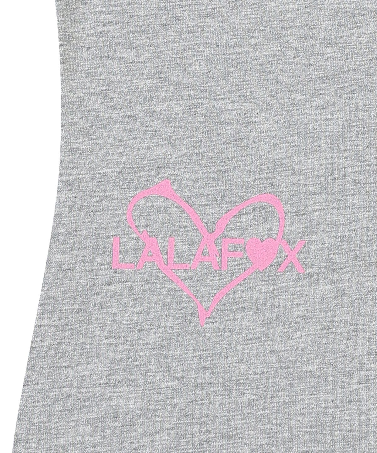 라라폭스(LALAFOX) FLIRT COLLAR T-SHIRT GREY BS2CH019