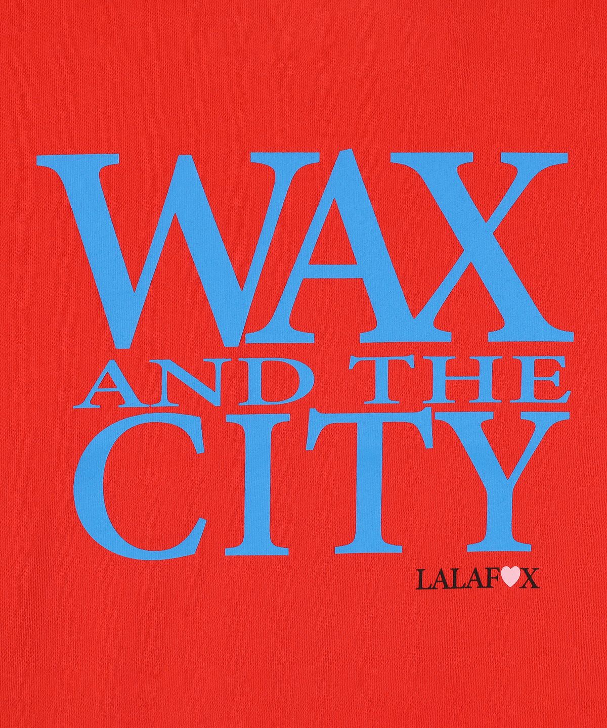 라라폭스(LALAFOX) IN THE CITY T-SHIRT RED BS2CH023