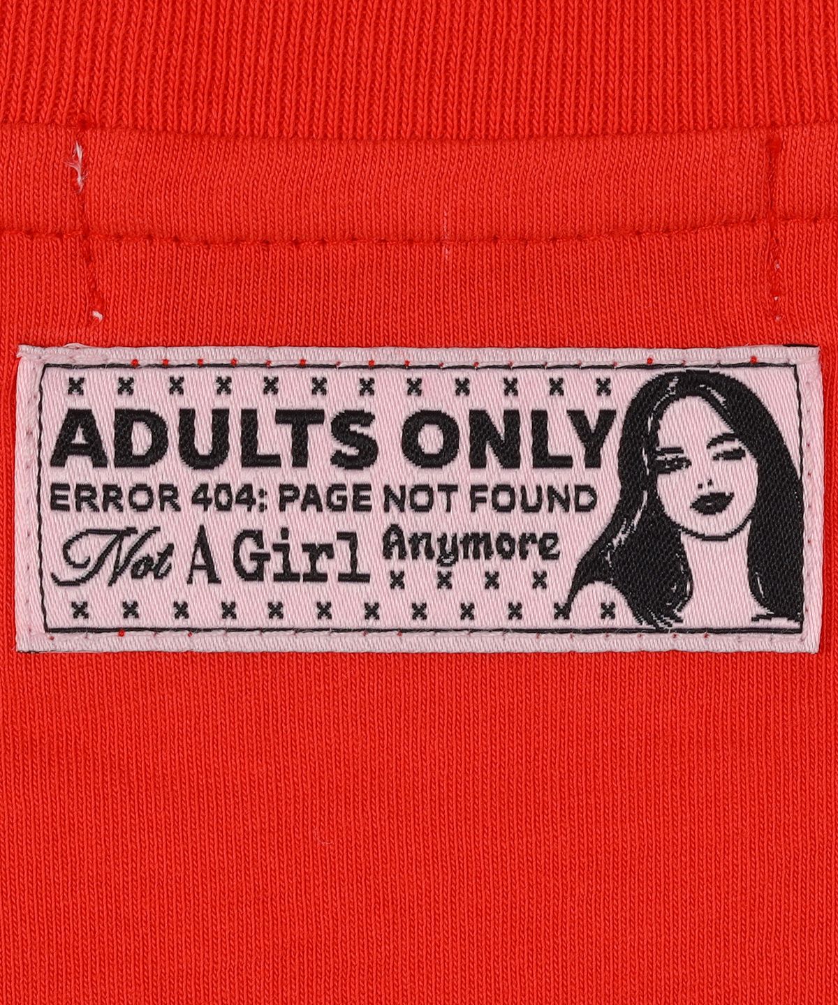 라라폭스(LALAFOX) IN THE CITY T-SHIRT RED BS2CH023