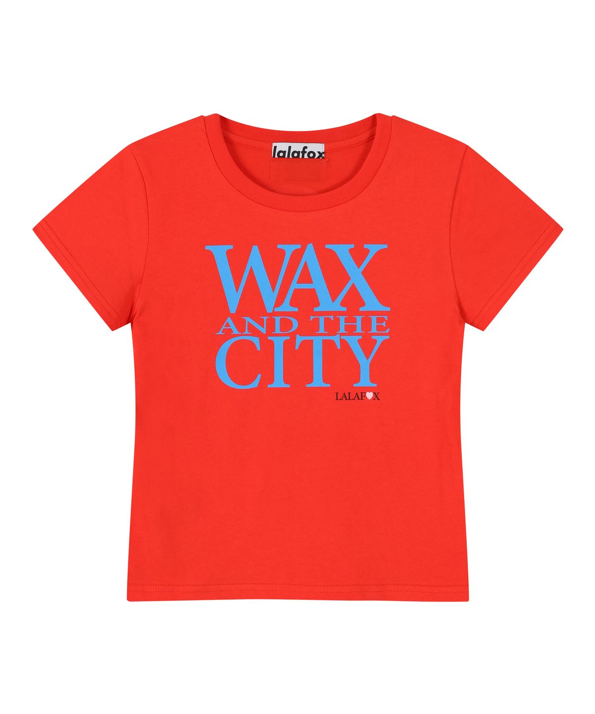 라라폭스(LALAFOX) IN THE CITY T-SHIRT RED BS2CH023