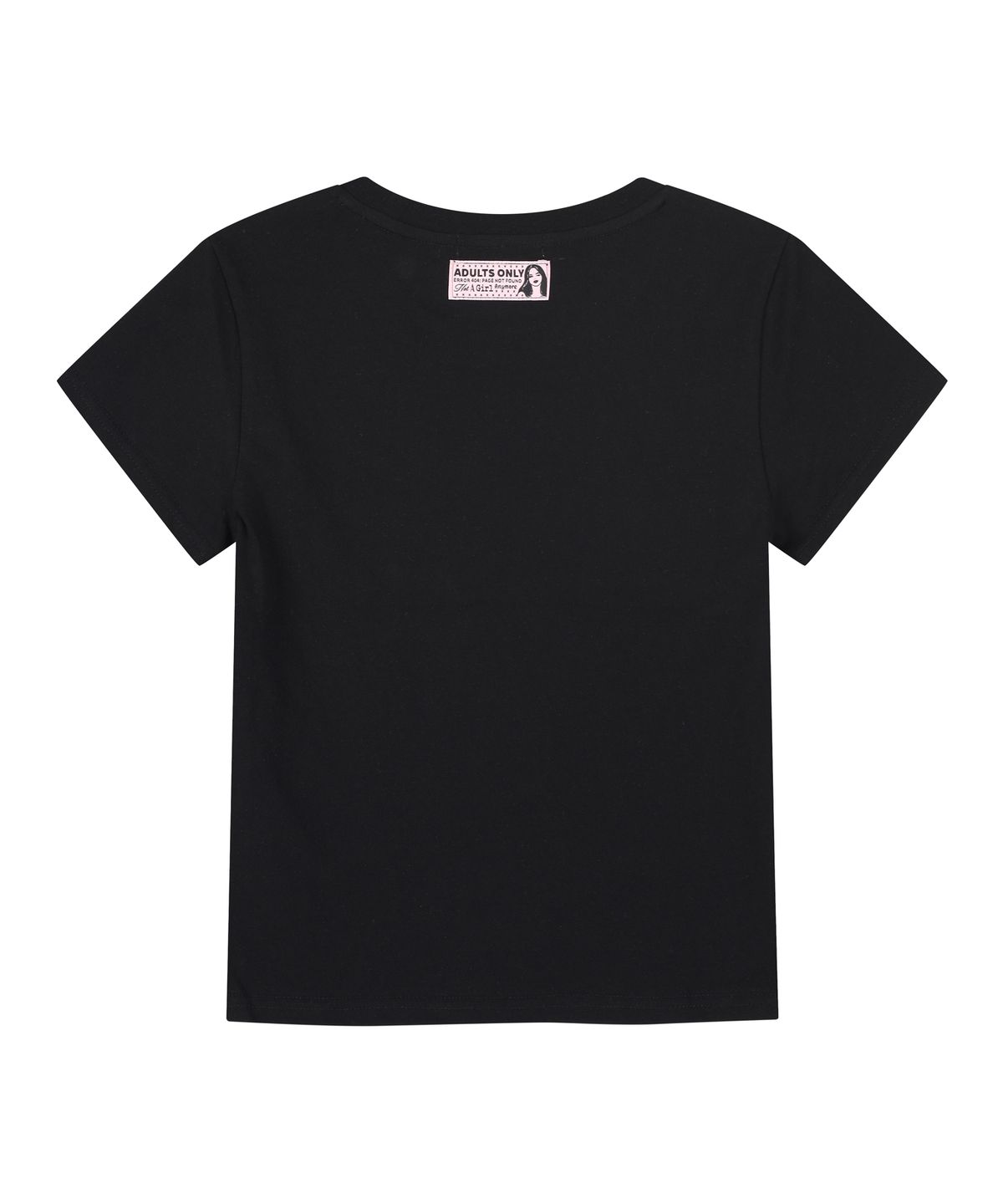 라라폭스(LALAFOX) THE BEAGLES T-SHIRT BLACK BS2CH022
