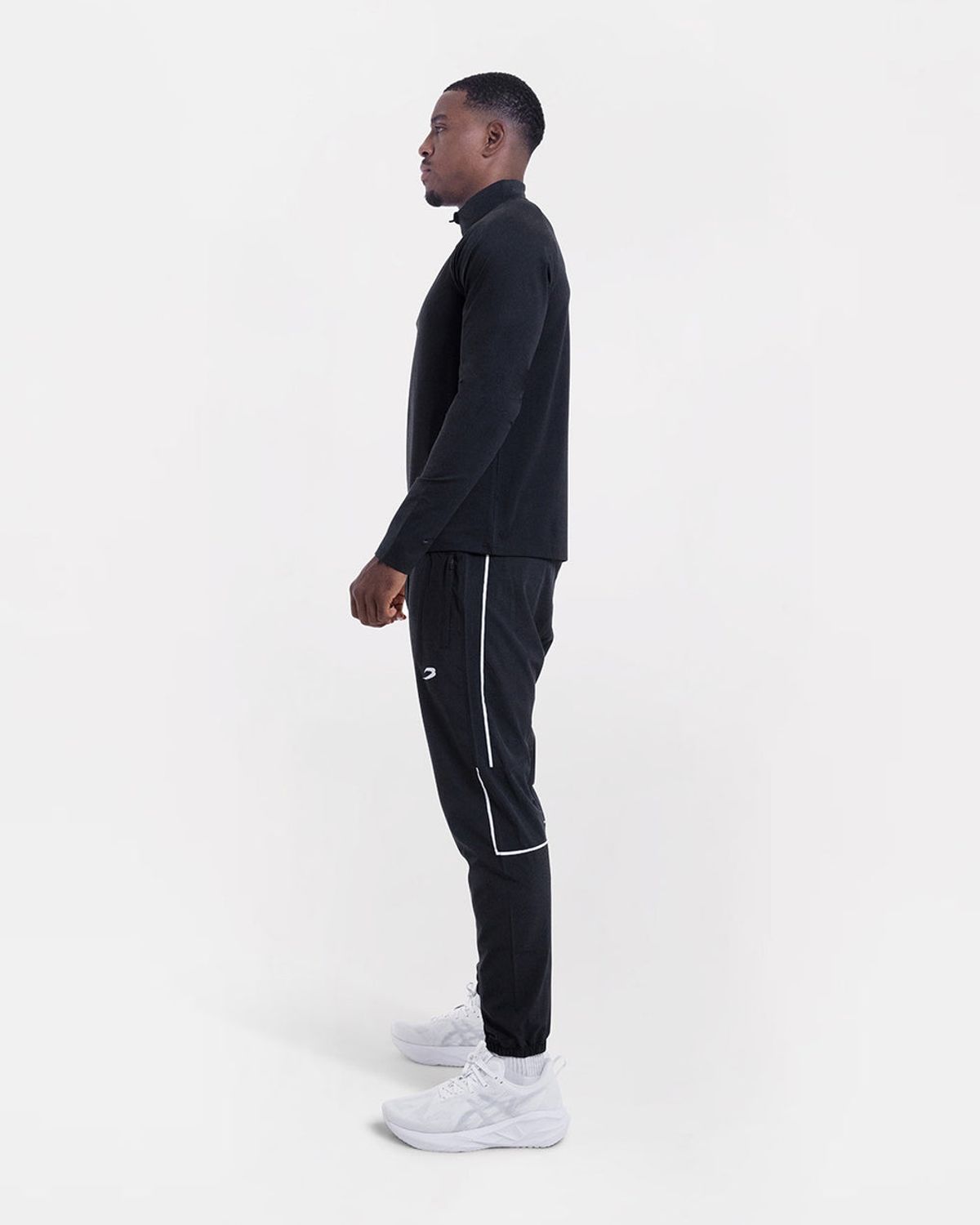 복스로(BOXRAW) 발데스 1/4 집업 롱슬리브 티셔츠 BXRW-VLDQZ