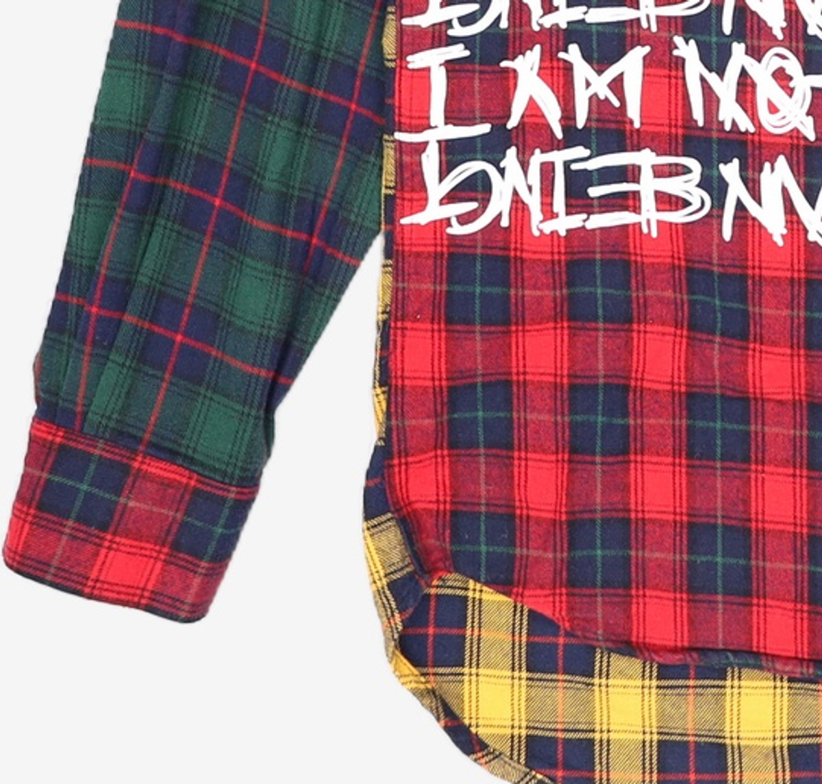 아임낫어휴먼비잉(I AM NOT A HUMAN BEING) 캐주얼 셔츠 XL