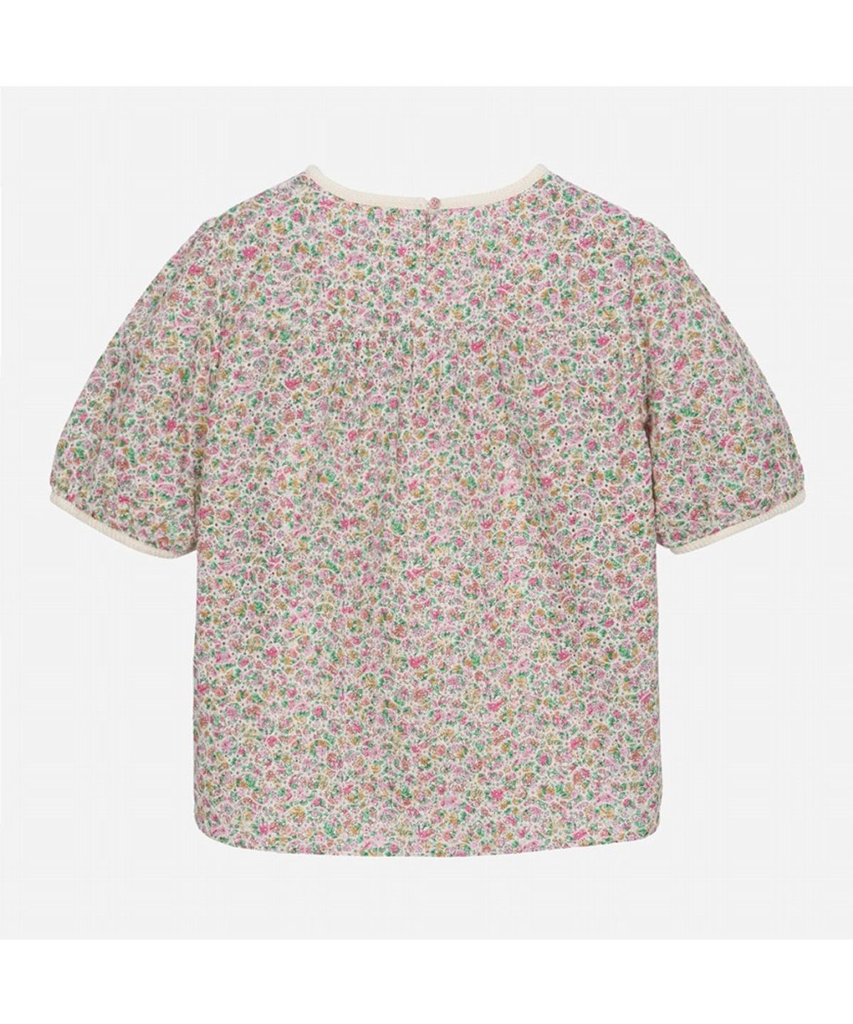 써스데이 아일랜드(THURSDAY ISLAND) 플라워 아일렛 자수 블라우스_T264MBL257W