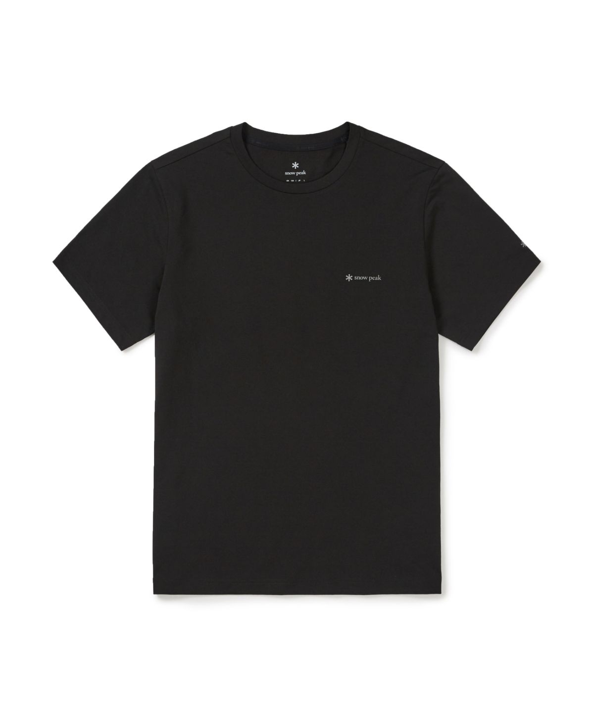 스노우피크 어패럴(SNOWPEAK APPAREL) 퀵드라이 프라임플렉스 반팔 티셔츠 (S26MMTTS20) Black