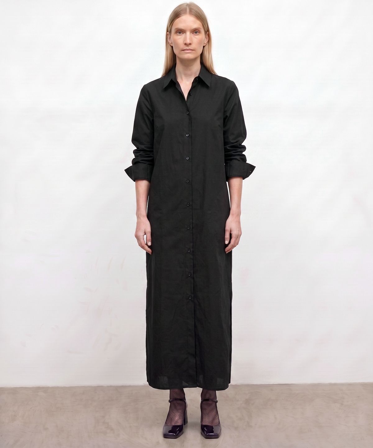 킴도(KIMDOH) Rovel Shirt Dress / Black