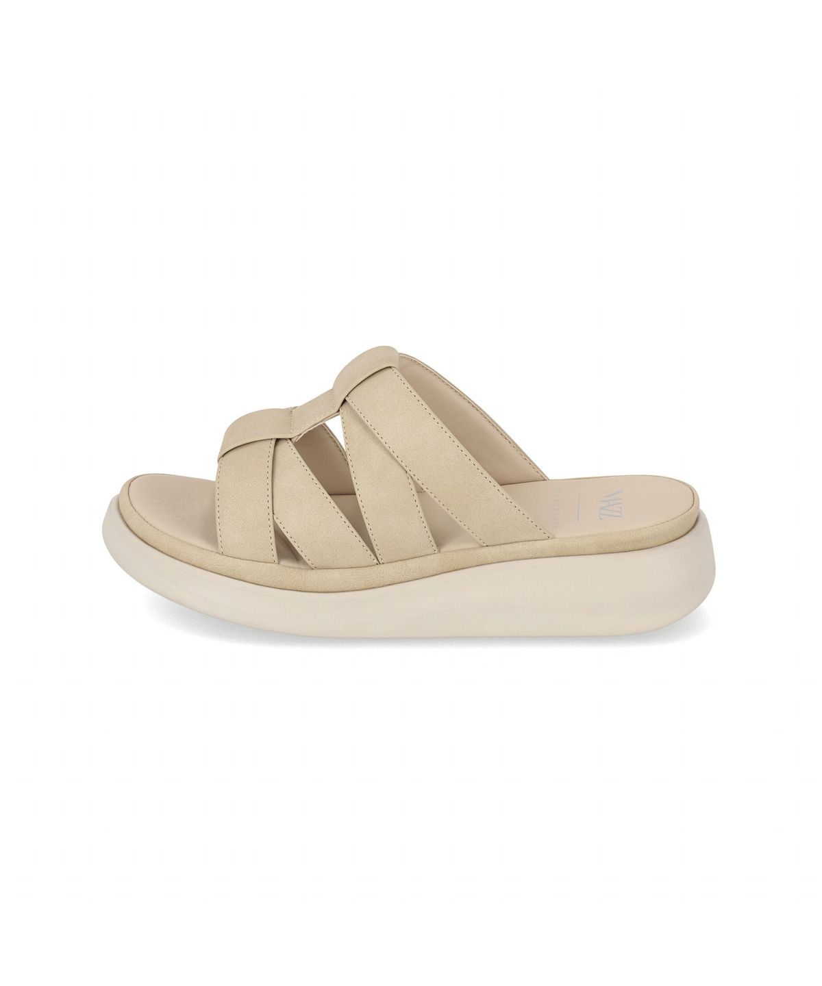 엘칸토(ELCANTO) 마쯔 여성 와이드 위빙 크로스 컴포트 뮬 3.5cm LCWW62M626