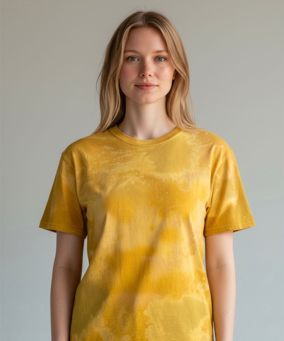 본슬리피(BORN SLIPPY) Addicted Splash Washed Tee (Pineapple Crush)