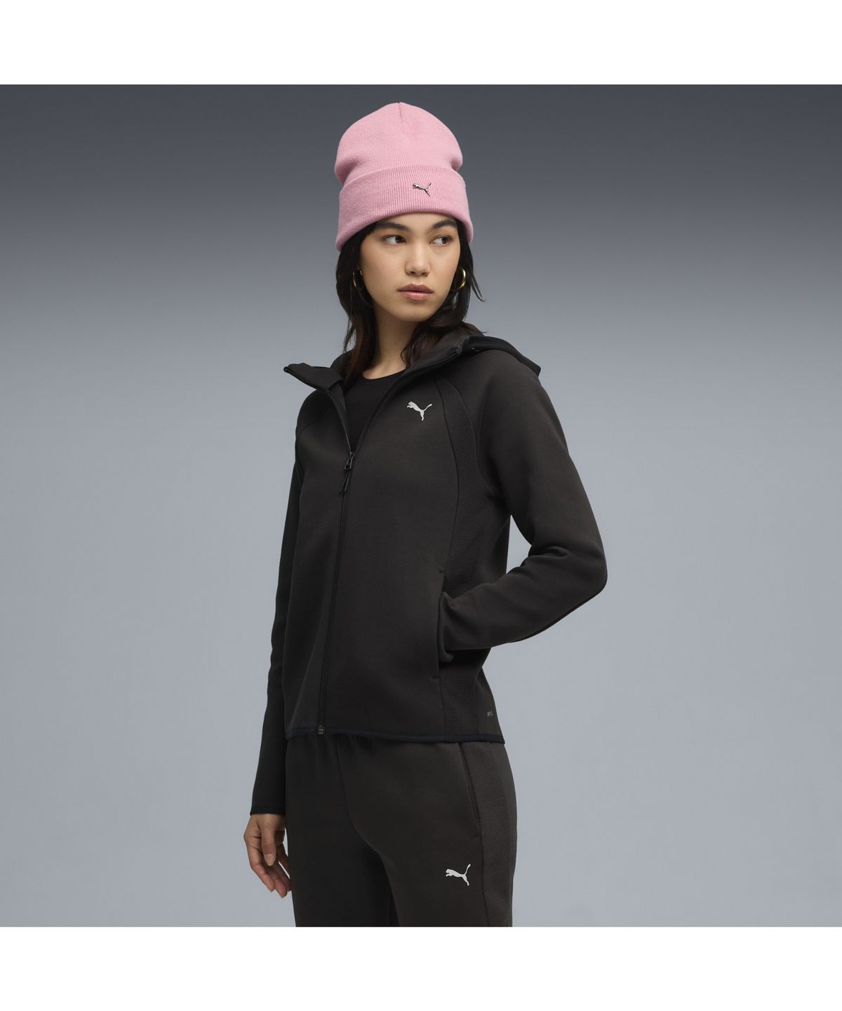 푸마(PUMA) EVOSTRIPE Full-Zip Hoodie DK (68814101)
