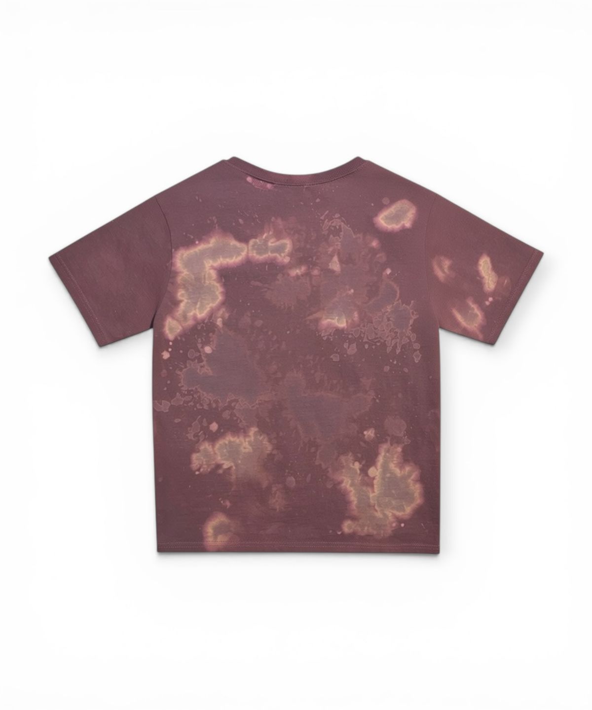 본슬리피(BORN SLIPPY) Addicted Splash Washed Tee (Rosy Grape Drip)