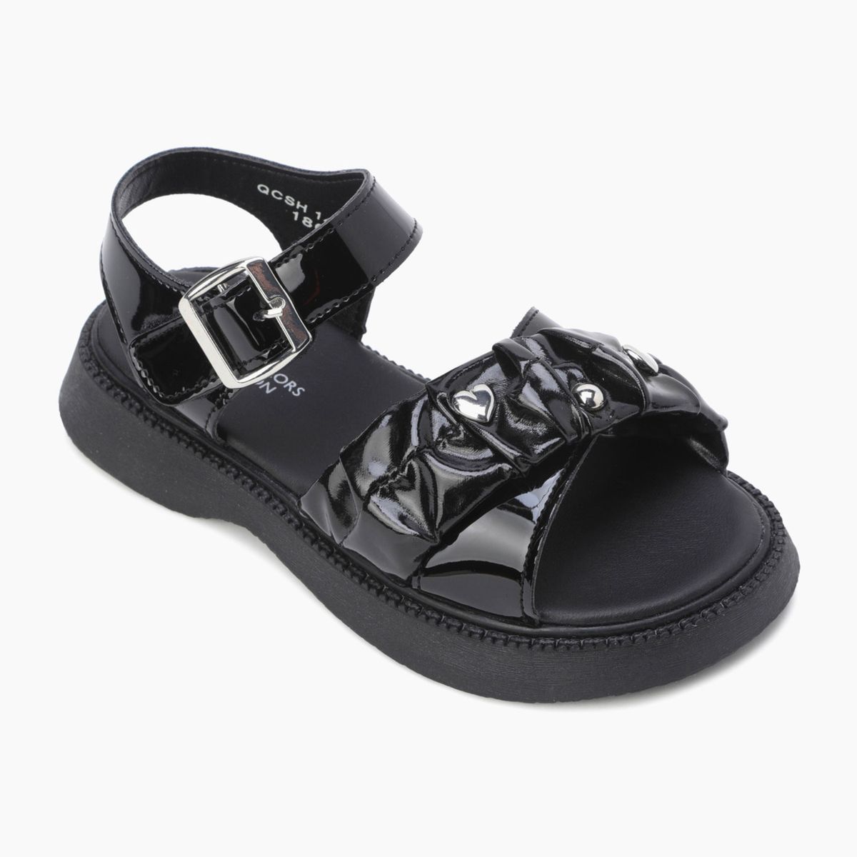 베네통키즈(BENETTONKIDS) 블랙하트 샌들_QCSH14631BK