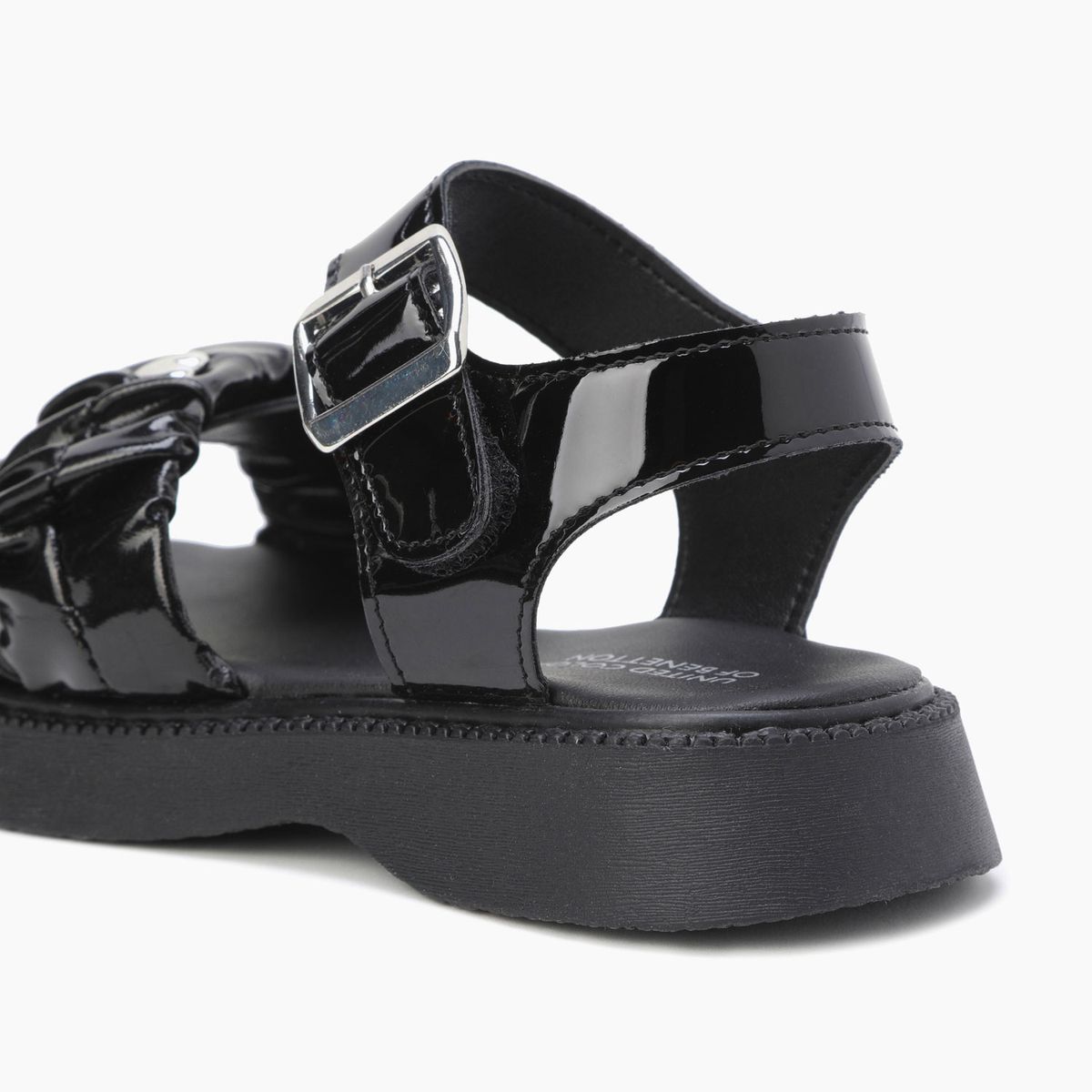 베네통키즈(BENETTONKIDS) 블랙하트 샌들_QCSH14631BK