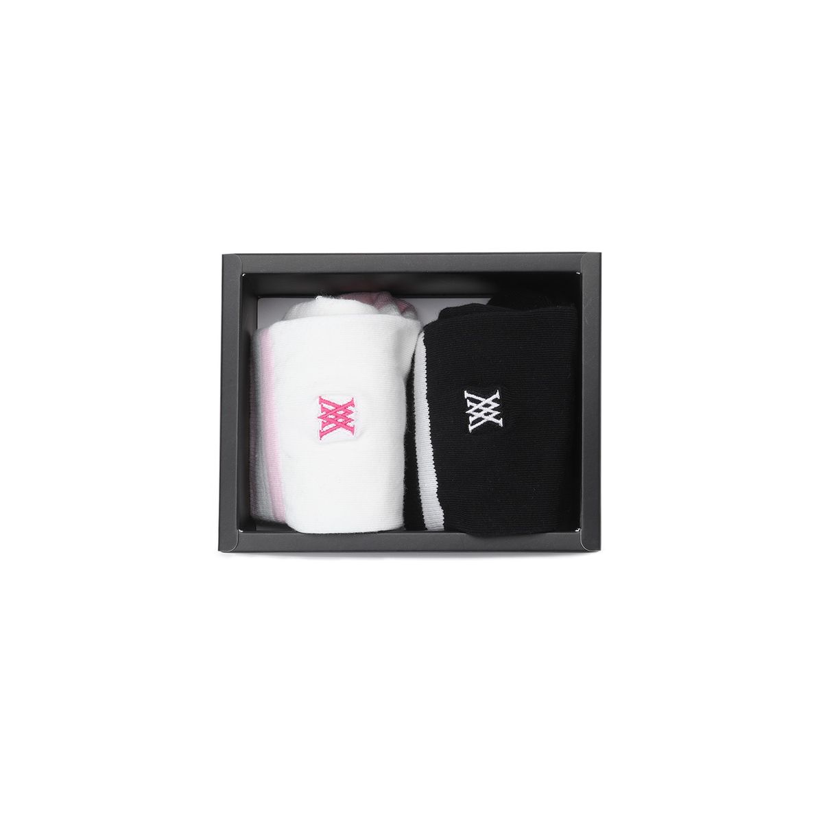 어뉴골프(ANEW GOLF) [ONLINE EXCLUSIVE] WOMEN MIDDLE SOCKS GIFT BOX_MU