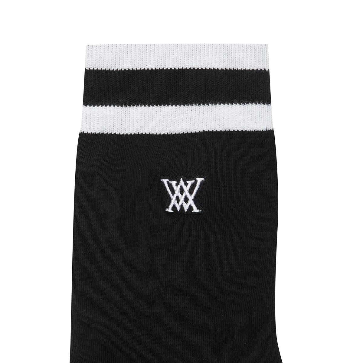 어뉴골프(ANEW GOLF) [ONLINE EXCLUSIVE] WOMEN MIDDLE SOCKS_BK