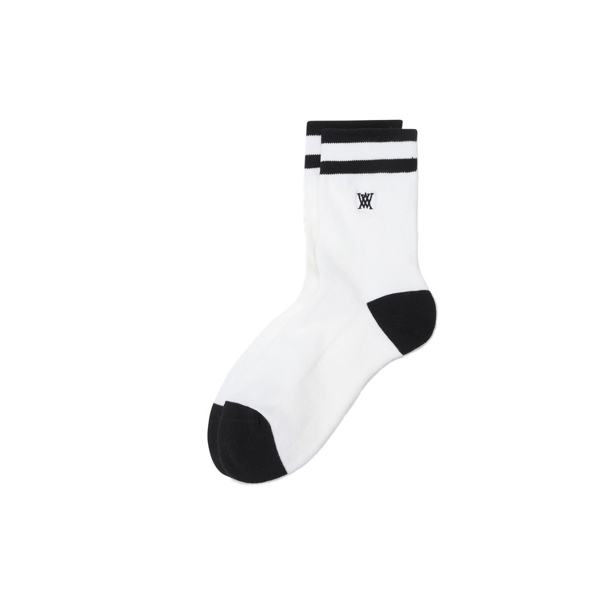 어뉴골프(ANEW GOLF) [ONLINE EXCLUSIVE] WOMEN MIDDLE SOCKS_WH