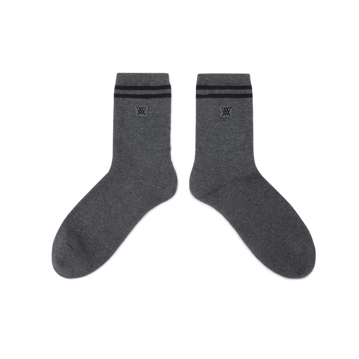 어뉴골프(ANEW GOLF) [ONLINE EXCLUSIVE] MEN MIDDLE SOCKS_DG
