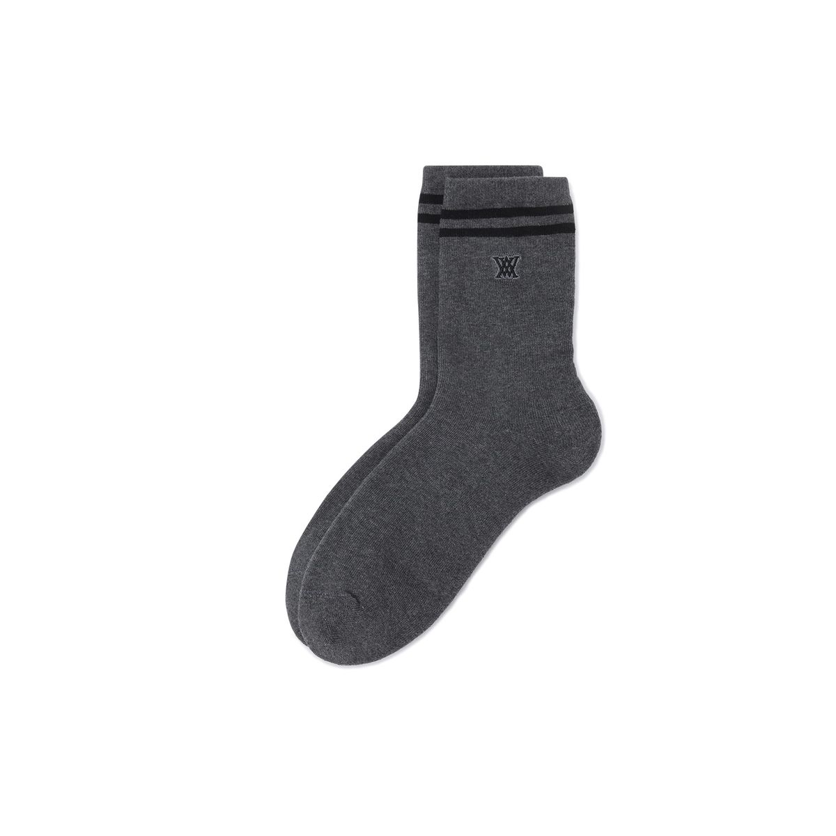 어뉴골프(ANEW GOLF) [ONLINE EXCLUSIVE] MEN MIDDLE SOCKS_DG