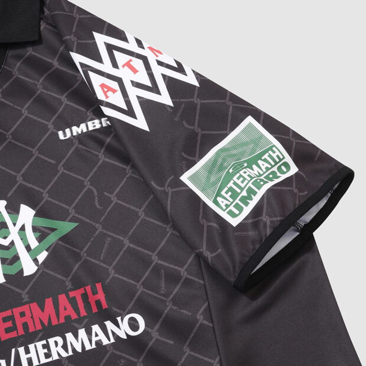 엄브로(UMBRO) [UMB X AFTERMATH] 풋볼 져지 블랙 UR221ORJ41