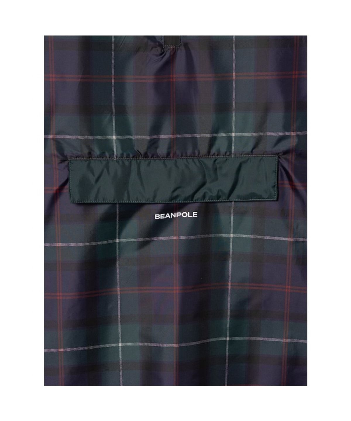 빈폴 액세서리(BEANPOLE ACCESSORY) 체크 판초  네이비