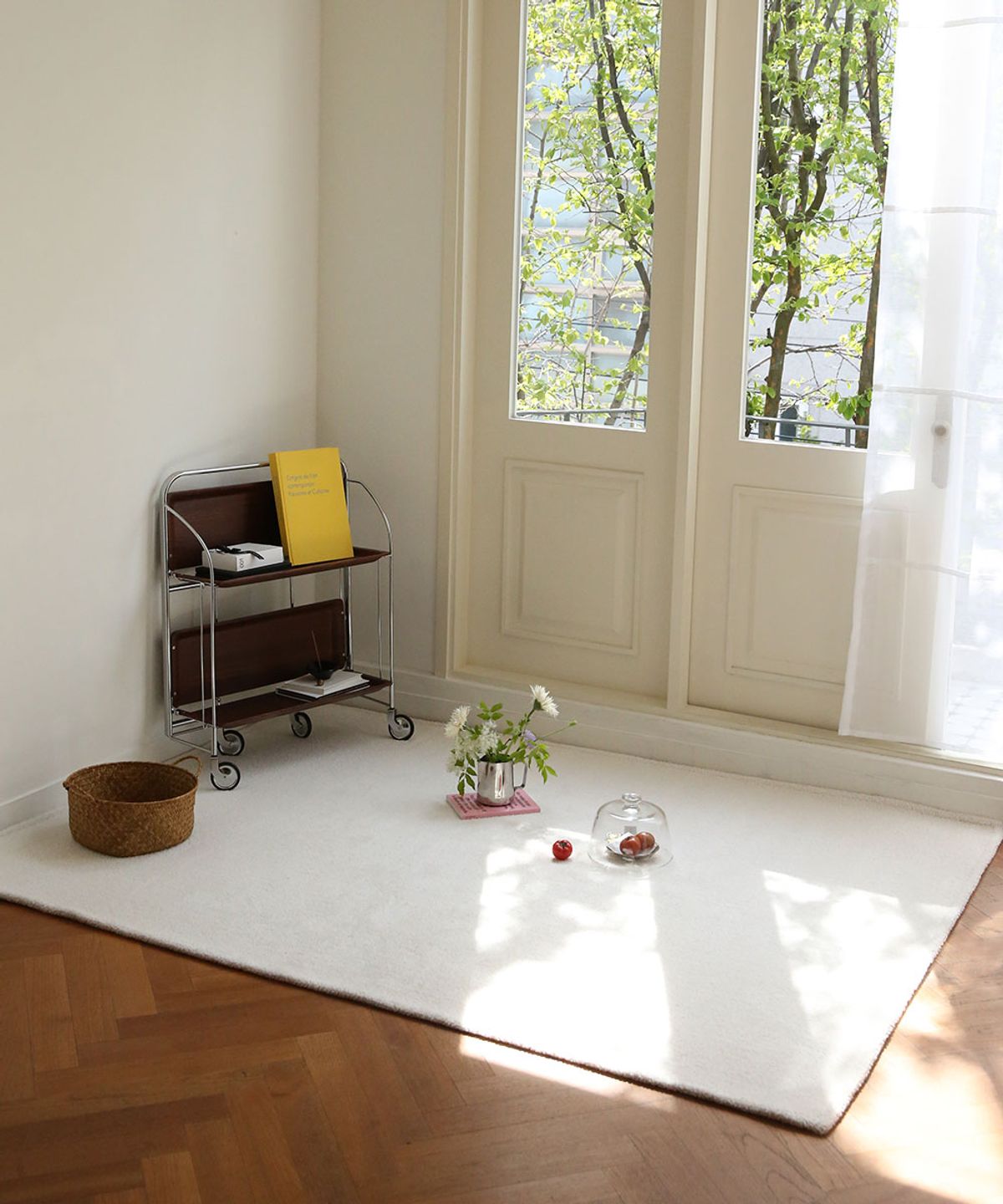 메종드룸룸(MAISON DE ROOMROOM) 이지케어 워셔블 단모 사계절 러그 카페트