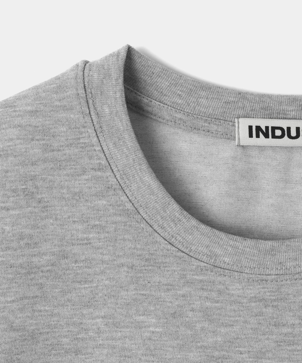 인더스트(INDUST) 에센셜 크롭 반팔 티셔츠_4COLOR