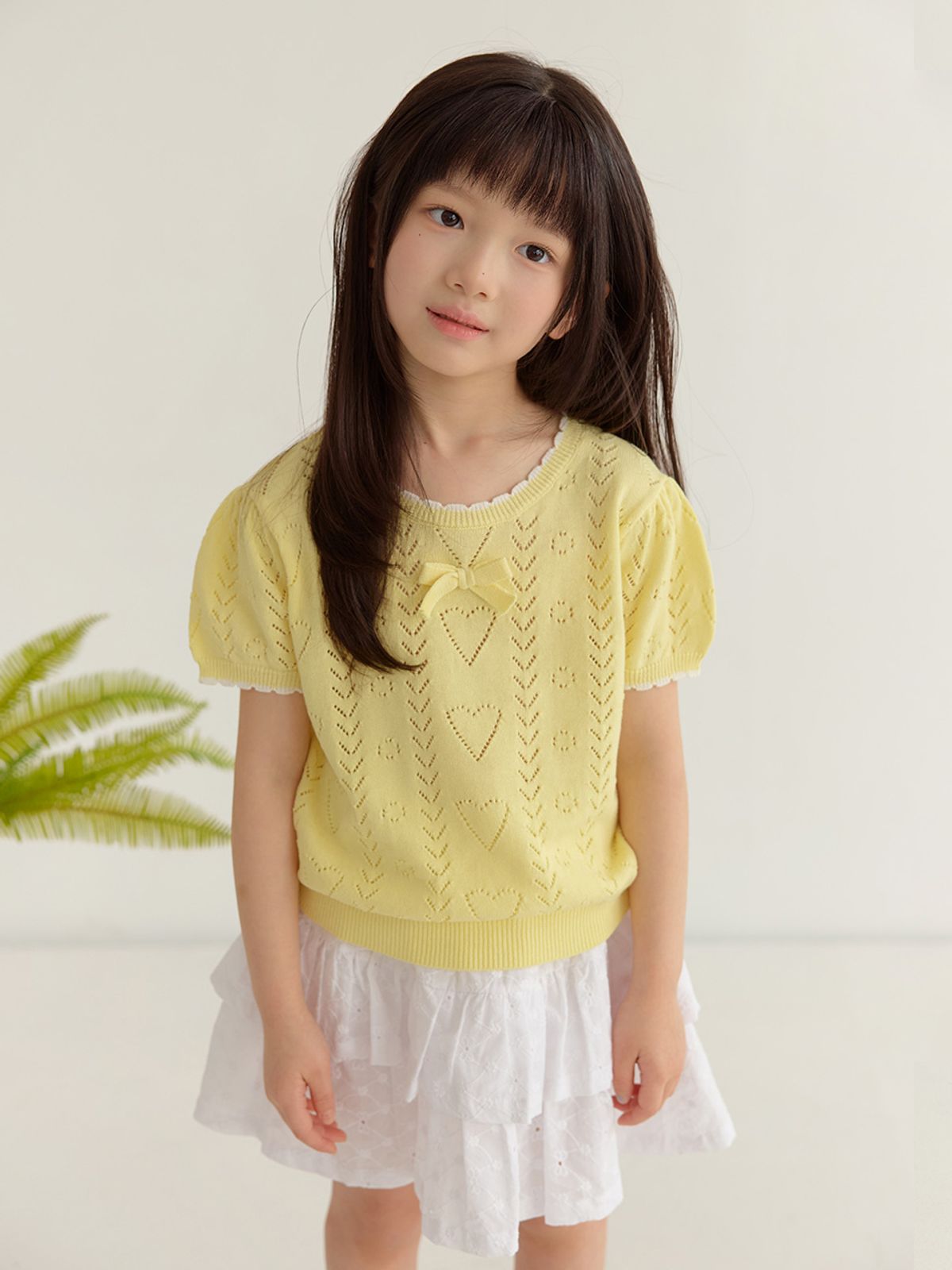 베베테일러(BEBETAILOR) 하트 스카시 풀오버
