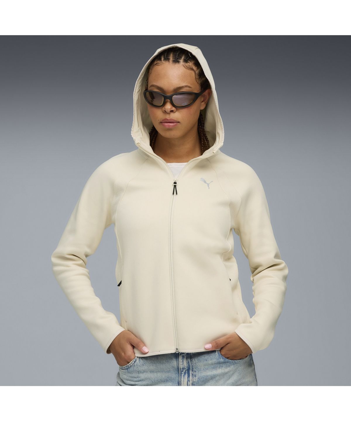 푸마(PUMA) EVOSTRIPE Full-Zip Hoodie DK (68814187)
